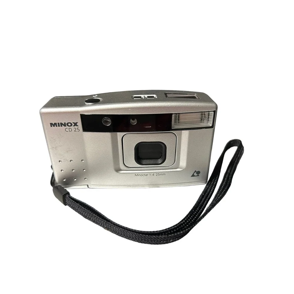 Minox CD 25 Silver APS Film Point & Shoot Camera works